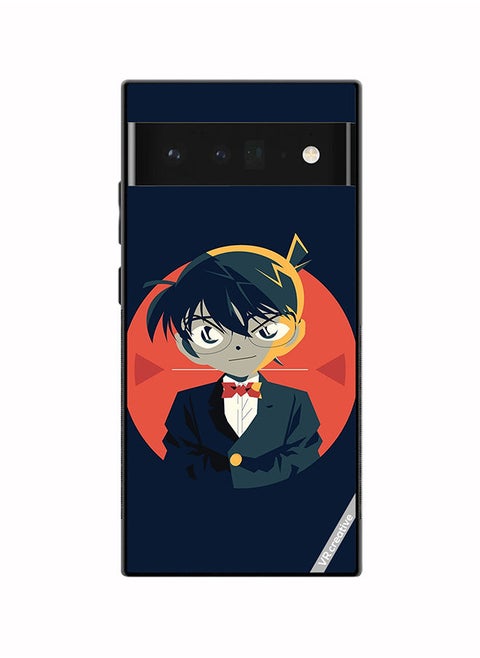Protective Case Cover For Google Pixel 6 Detective Conan Character Design Multicolour