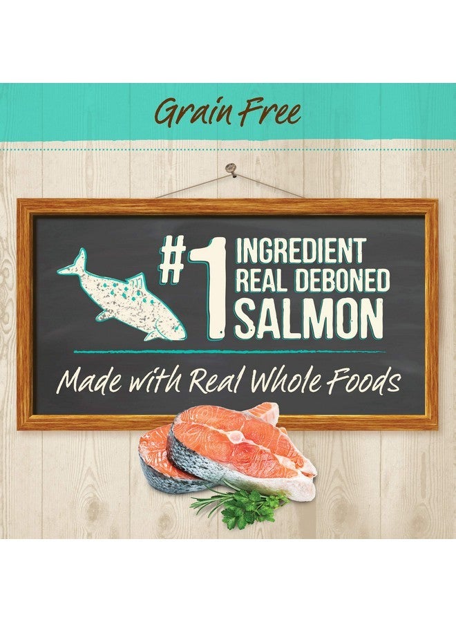 ميريك طعام القطط الجاف الطبيعي الخالي من الحبوب من ميريك بورفيكت بيسترو للقطط البالغة، وصفة سمك السلمون الحقيقي والبطاطا الحلوة - كيس 7 أرطال - Image 3