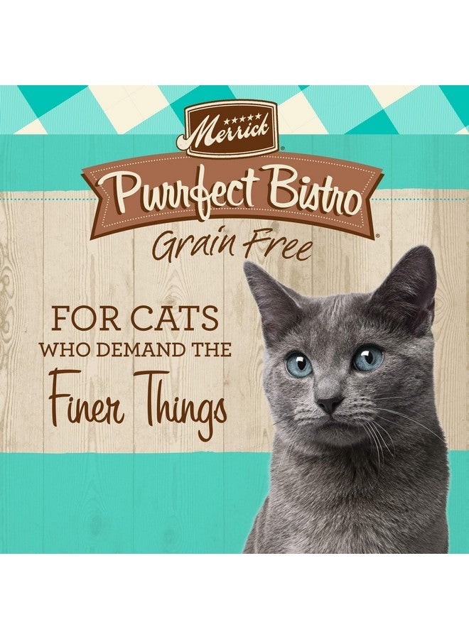 ميريك طعام القطط الجاف الطبيعي الخالي من الحبوب من ميريك بورفيكت بيسترو للقطط البالغة، وصفة سمك السلمون الحقيقي والبطاطا الحلوة - كيس 7 أرطال - Image 2