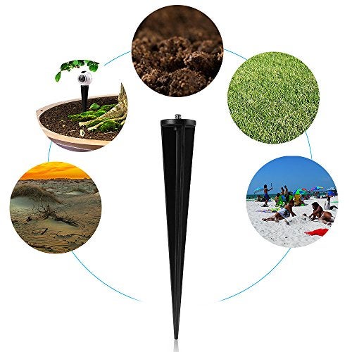 HOLACA Spike Pole Mount Ground Stake for Insta360 One R Samsung Gear 360 2017 Edition Cam,360fly 360° Cam,Ricoh Theta V SC2 M15,LG 360,Nikon Keymission 170/360&Garmin Virb 360 Cam - Image 2