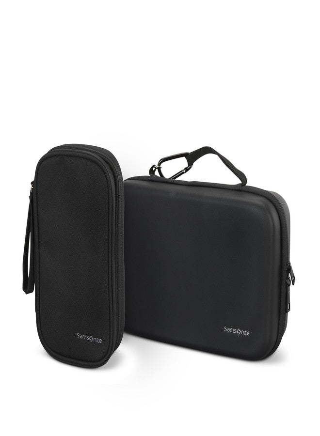 Samsonite Travel Tech Case - Large Size Travel Case for Headphones, Chargers, Mouse, Stylus - Black - Image 5