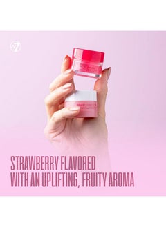 W7 W7 Sweet Dreams Lip Scrub & Overnight Lip Mask Duo - 2 Piece Gift Set - Strawberry Flavour - Exfoliate, Condition, Soothe & Hydrate  - Image 3