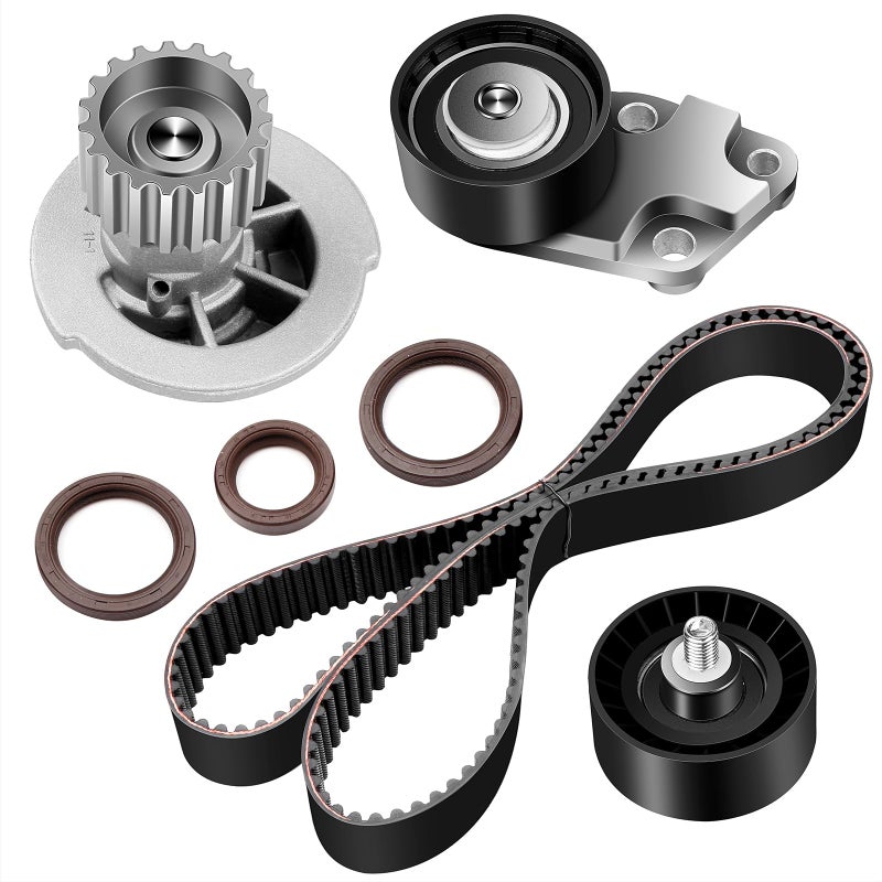 ASAPE Timing Belt Kit Water Pump Compatible for TBK335 20042008 for Chevrolet Aveo 16L 20072008 for Chevrolet Aveo5 16L Premium Timing Belt Component Kit 16V VIN 6 DOHC ETEC I
