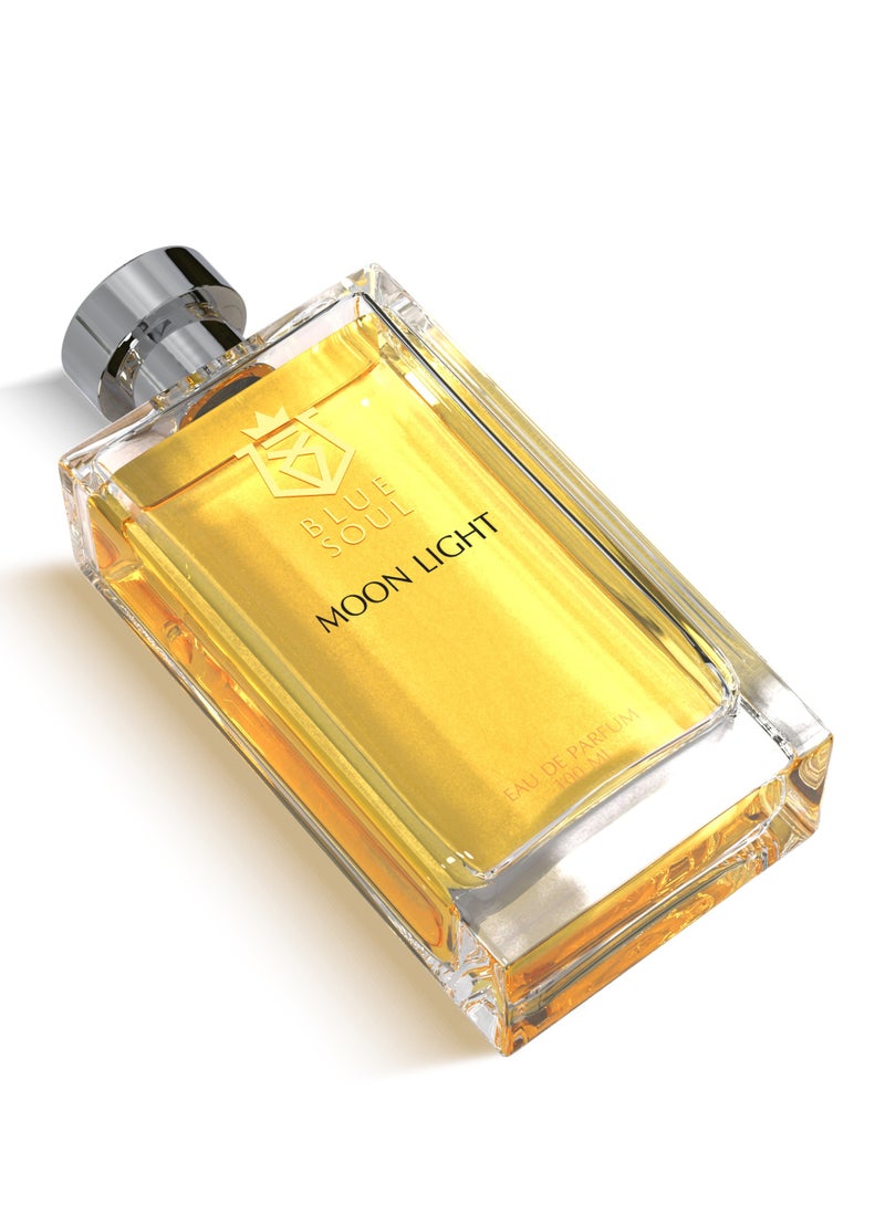 الروح الزرقاء مون لايت أو دو برفيوم للرجال والنساء - عطر فاخر يدوم طويلاً - عطر فاخر برائحة أنيقة - زجاجة رذاذ 100 مل - Image 3