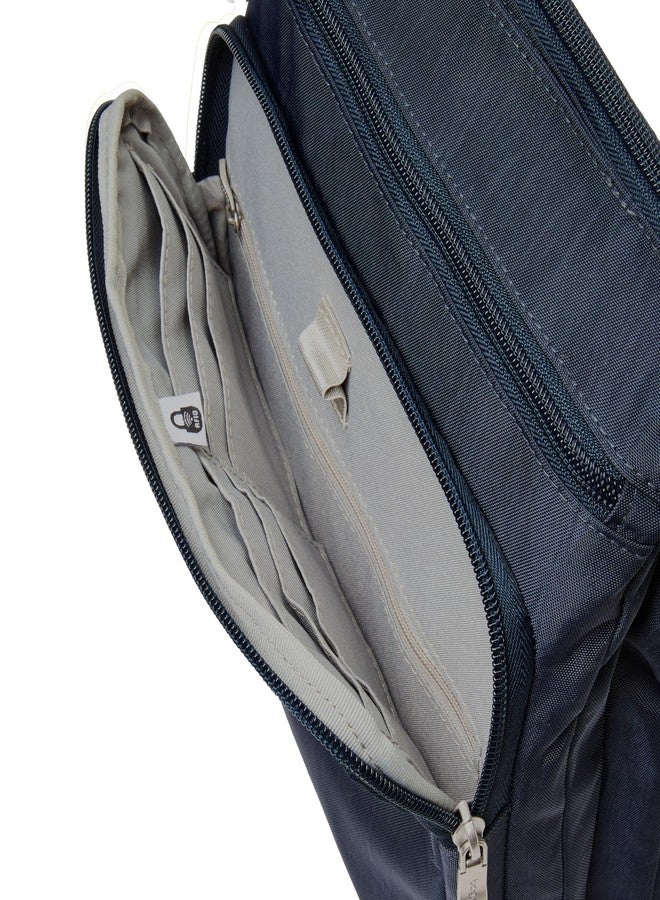 Baggallini Out and About Crossbody Bag for Women 10" x 10.7" Lightweight Handbags with RFID Card Slots Interior Divider - Image 2