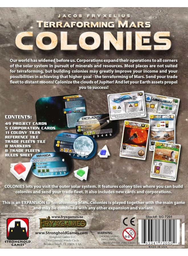 Stronghold Games Terraforming Mars The Colonies - Image 3