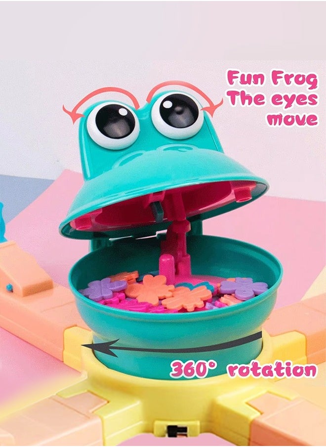 Frog Bean Frenzy Family Tabletop Game - 2-4 Players Interactive Toy with Food-Grade Silicone Beads for Kids Ages 3+  - Image 2