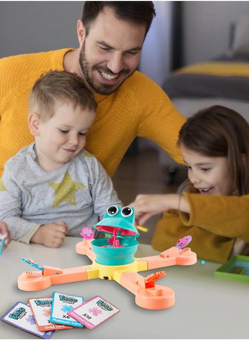 Frog Bean Frenzy Family Tabletop Game - 2-4 Players Interactive Toy with Food-Grade Silicone Beads for Kids Ages 3+  - Image 3