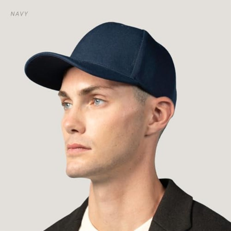 2-Pack Classic Structu Baseball Cap Adjustable Snapback Multipack Ball Caps for Custom Embroidery Running Workouts Outdoor - Image 5