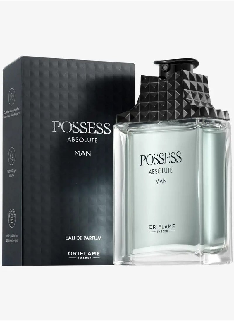 Oriflame Possess Absolute Man Eau de Parfum 75ml  - Image 3