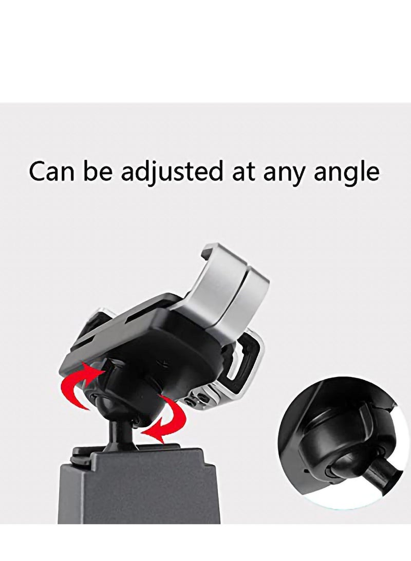 Captaintech Fit Tesla Model 3 Model Y Phone Holder Gravity Car Phone Mount Adjustable Car Phone Mount for 2021 Model 3/Y Accessories, Silver - Image 5