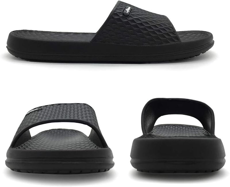 FUNKYMONKEY Mens Bathroom Shower Slippers Indoor Home Beach Non Slip Sandal - Image 2