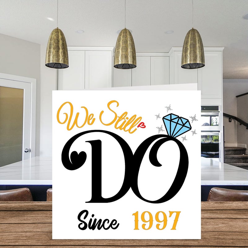 Stuff4 29th Anniversary Card for Husband Wife - We Still Do Since 1997 - I Love You Gifts  Happy 29th Wedding Anniversary Cards for Partner  5.7 x 5.7 Inch Greeting Cards for Anniversaries - Image 3
