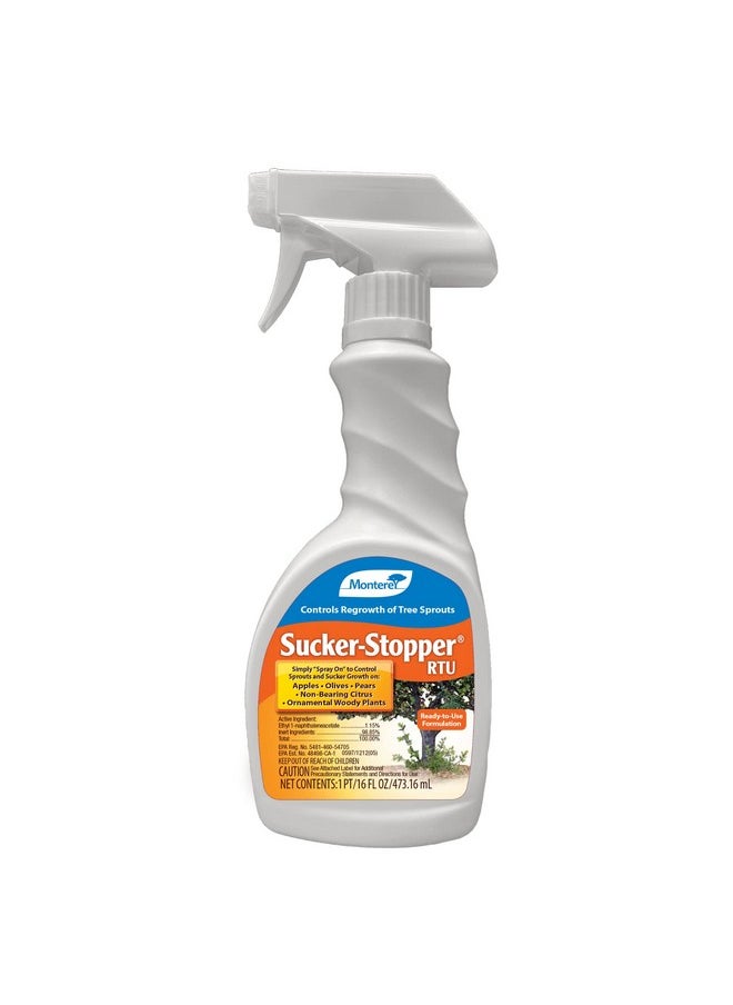 Monterey - Monterey Sucker Stopper RTU, Ready-To-Use Sprout Growth Regulator, Controls Regrowth of Tree Sprouts, 16 oz - Image 1
