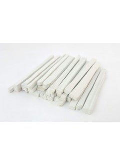 aagaj aagaj Natural Limestone Slate Chalk Pencils Saleti Chalk for Writing Drawing on Blackboard Floor Wall 6 Box 