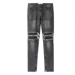 Hipster American Street-Style Distressed Jeans for Men Black - pzsku/ZC61C42BE946ABC94DB65Z/45/1746212499/f11b8b75-872b-4ddf-ac6a-5d7cacda132a