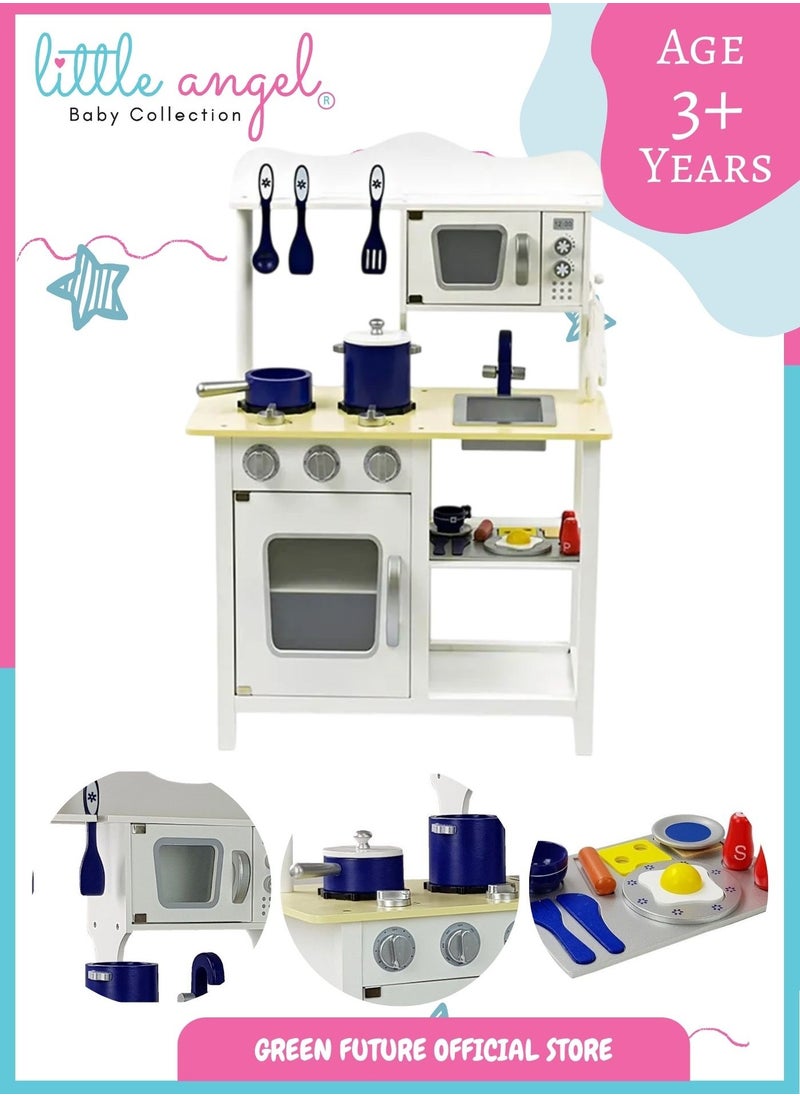 Kids Wooden Kitchen Playset - Pretend Cooking Set with Utensils, Oven, Sink & Storage - Role Play Toy for Toddlers & Girls - pzsku/ZC61C45898C0A8649EB69Z/45/1741679067/6a3822d9-04d6-47bd-9246-9f148e3cd68d