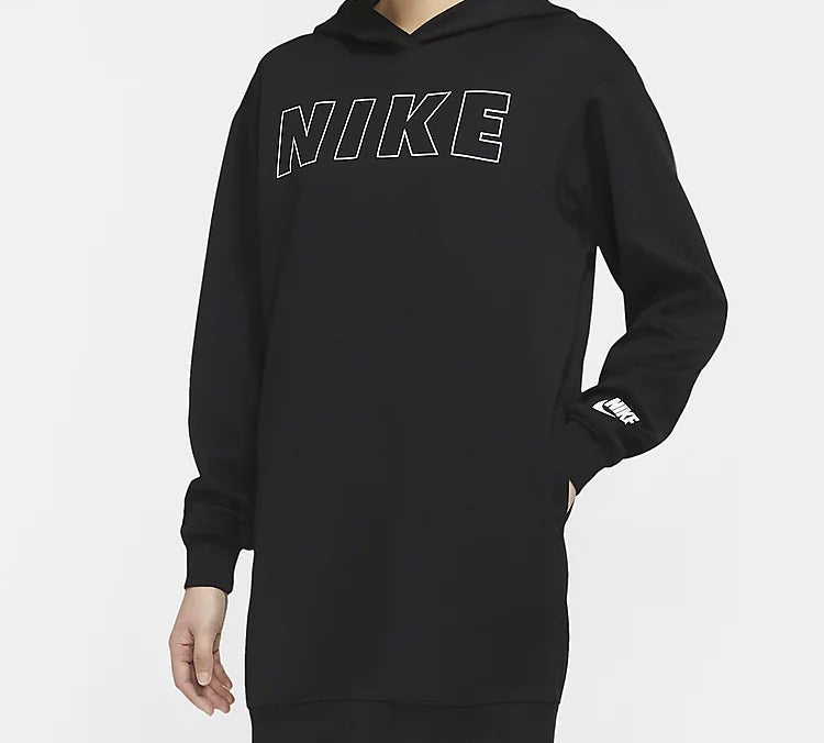Nike (WMNS) Nike AS Sportswear Hoodie 'Black' - Image 2