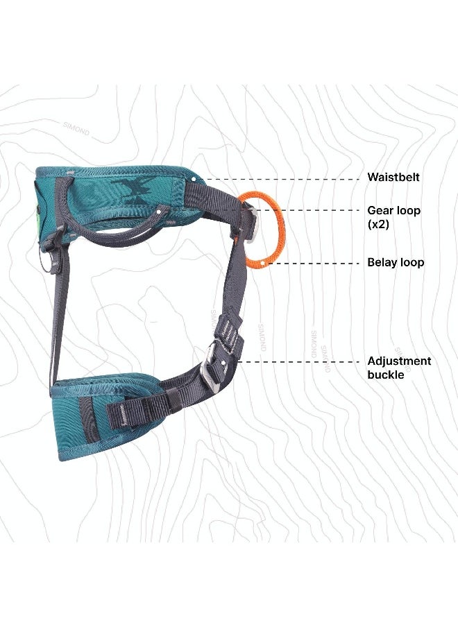 Simond Simond BY DECATHLON,Kidâ€™S Climbing Harness - First Klimb Junior  - Image 2