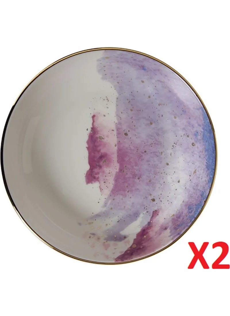 Porland Cosmos Pattern Bowl 17CM 415CC 2-Piece 04ALM003447