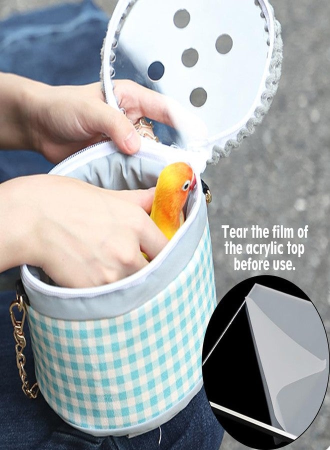 La La Pet® Creative Hamster Carrier Bag with Adjustable Chain Small Pet Travel Bag Sugar Glider Carrier Bag Hedgehog Carrier Bag Guinea Pig Carrier Bag for Outdoor Use - Image 4