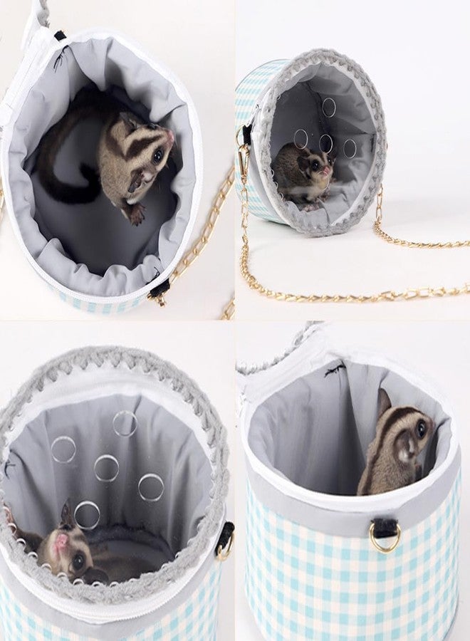 La La Pet® Creative Hamster Carrier Bag with Adjustable Chain Small Pet Travel Bag Sugar Glider Carrier Bag Hedgehog Carrier Bag Guinea Pig Carrier Bag for Outdoor Use - Image 5
