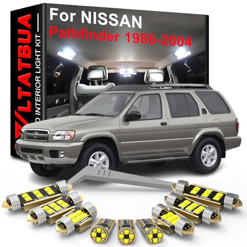 WLTATBUA LED Interior Light Kit Package Replacement for NISSAN Pathfinder WD21 R50 1986 1987 1988 1989 1990 1991 1992 1993 1994 1995 1996 1997 1998 1999 2000 2001 2002 2003 2004 - Image 1