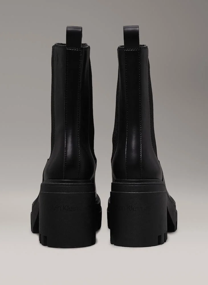 Calvin Klein Jeans Chunky Heeled Chelsea Boots