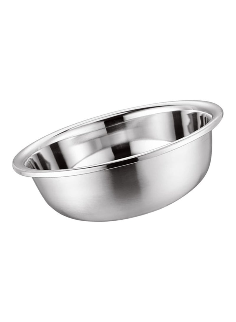 المفرج وعاء خلط - كبير الحجم للعجن وغسل الخضار والصحون من الاستيل 18 /8 مقاس 45 سم - Image 2