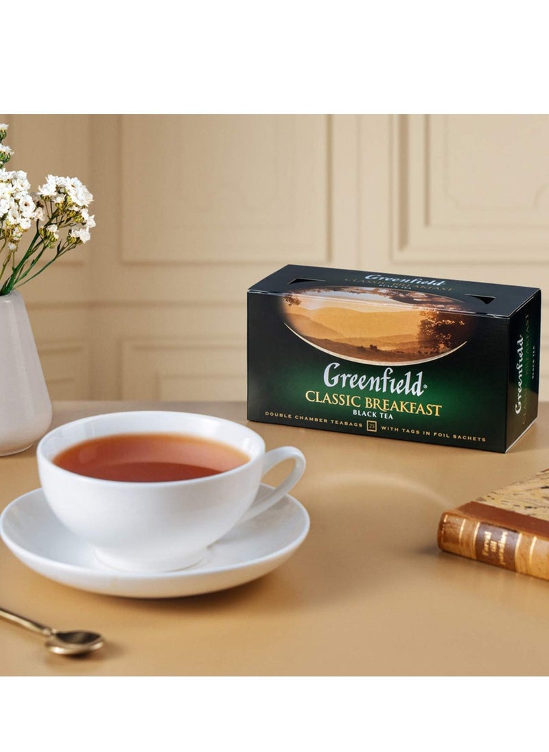 Greenfield Classic Breakfast Black Tea 25 bags - pzsku/ZC61CFD5125F2DBA4F5C3Z/45/_/1717581954/ad86aa90-5725-495b-8ad3-6ffd3809a741