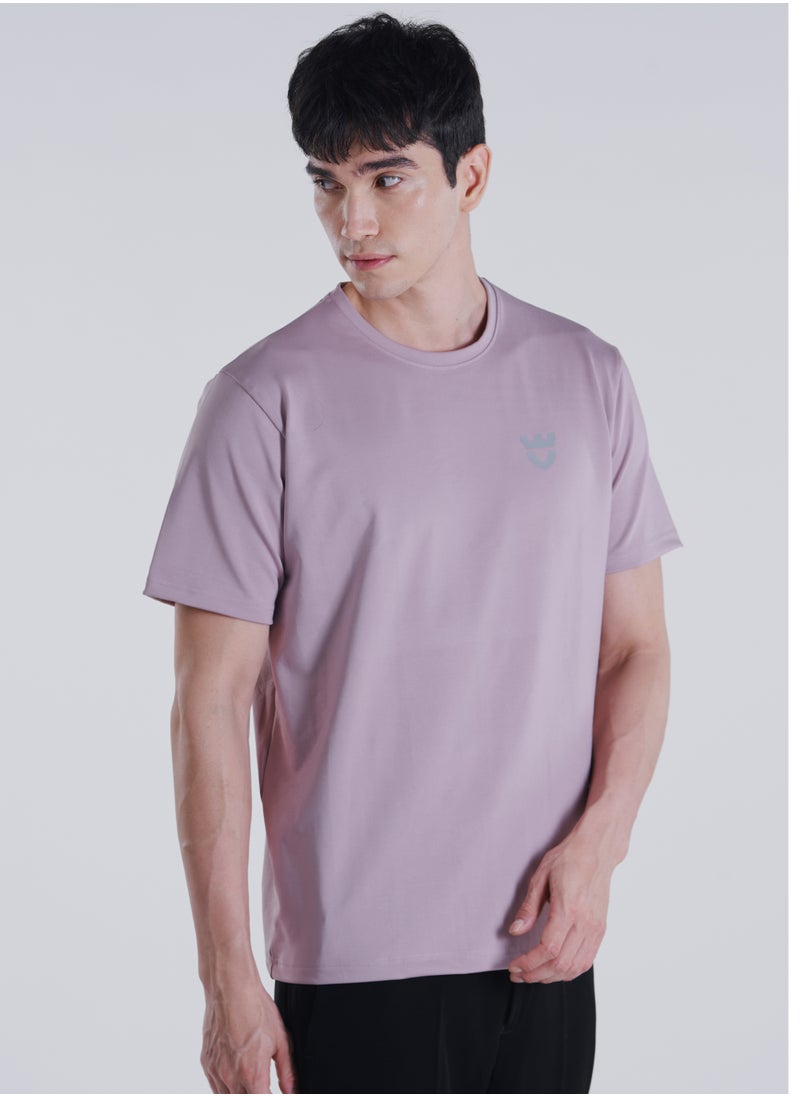 GENRLS Men's Everyday Fit T-shirt Lilac  - Image 1