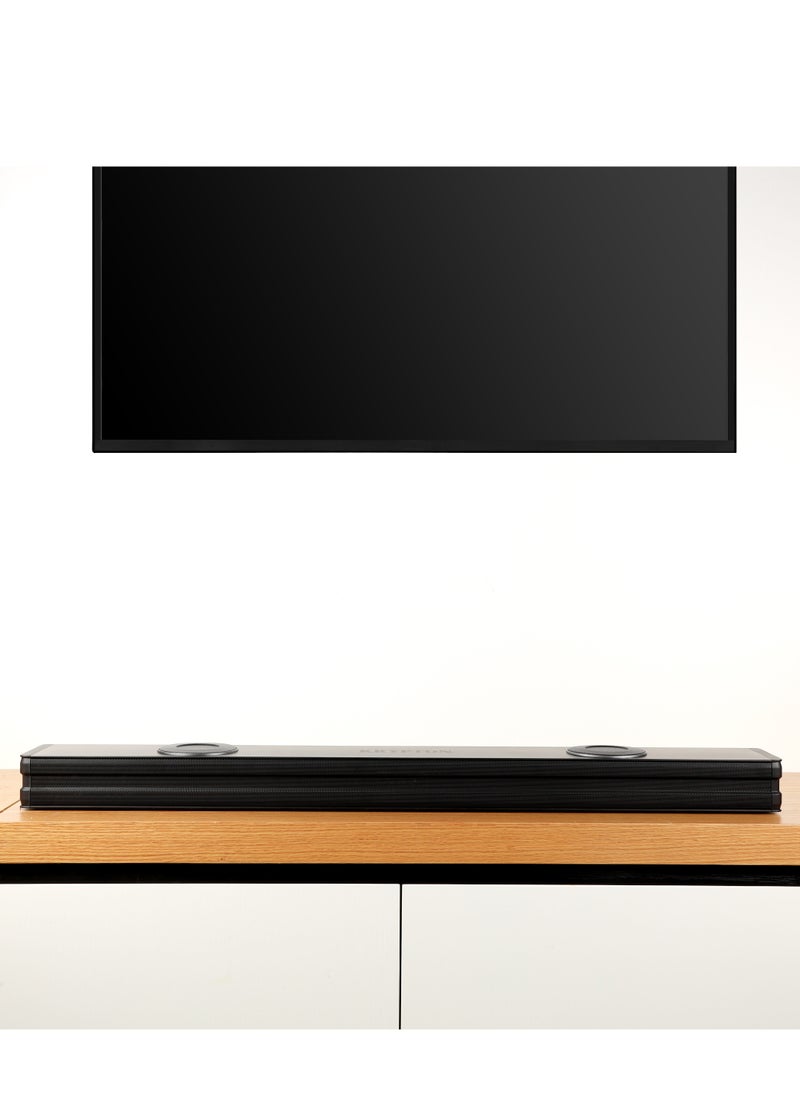 KRYPTON - Portable Sound Bar System, LED Display, Deep Bass, KNMS5417 | Optical, HDMI & Coaxial Input | Compatible with Mobile, TV, DVD, Home Theatre System, Tablet PC, Laptop, CompPortable Sound Bar System, LED Display, Deep Bass, KNMS5417 | Optical, HDMI & Coaxial Input | Compatible with Mobile, TV, DVD, Home Theatre System, Tablet PC, Laptop, Computer & More - Image 1