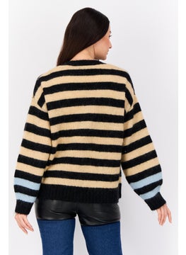 ESPRIT Women Yarn Dye Knit Cardigan, Multicolor  - Image 4