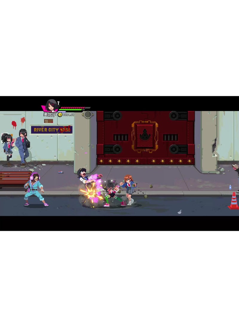 سويتش 0 ريفر سيتي جيرلز 2 - إصدار Nintendo Switch - لعبة قتال كلاسيكية جانبية الحركة والمغامرة - Image 4