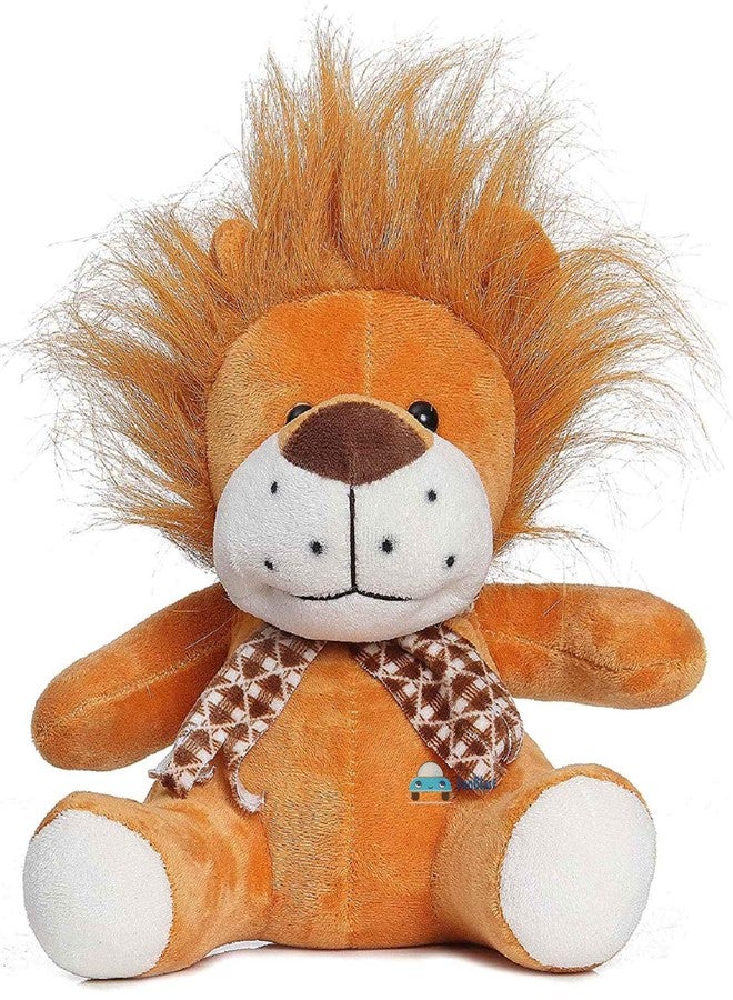 FunBlast Lion Soft Toys - Animal Plush Toys for Kids – Washable Stuffed Lion - Multicolor - Image 1