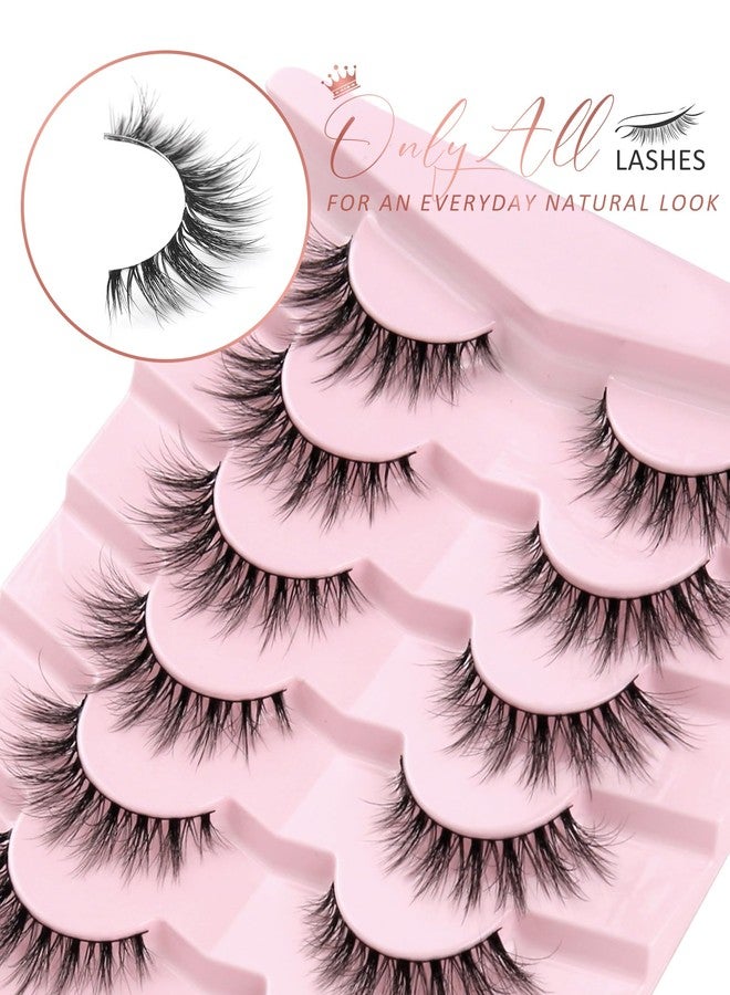 Onlyall رموش فقط جميع رموش صناعية رموش عيون قطة رموش كثيفة رموش وهمية رموش رقيقة رموش منك رموش طبيعية كثيفة 15 مم رموش D35 - Image 4