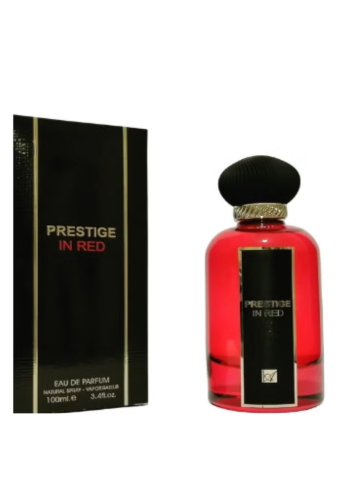 Mahmood Saeed PERFUME PRESTIGE IN RED 100 ML - Image 1