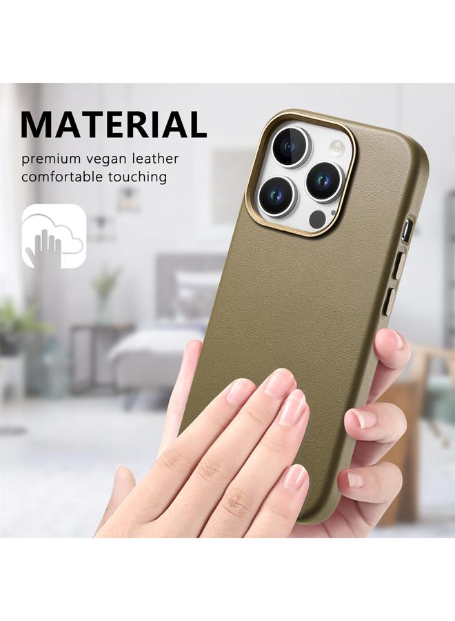 S-TOP Case For iPhone 15 Pro Electroplated Metal Button MagSafe Phone Case - Image 4