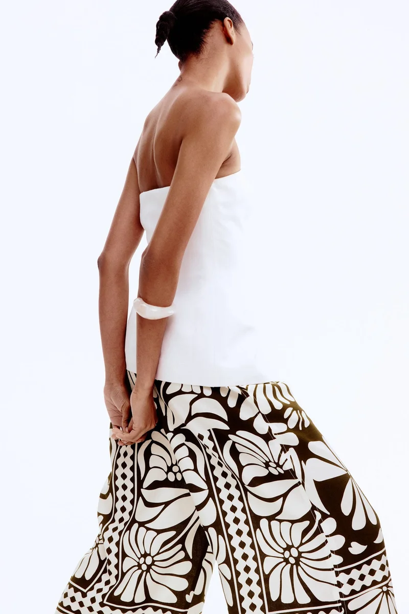 H&M Wide pull-on trousers
