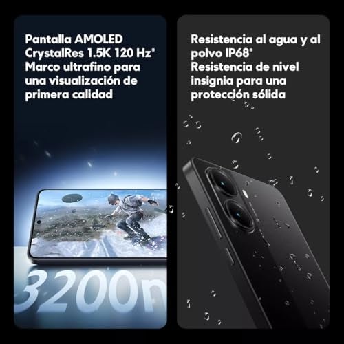 POCO Xiaomi Poco X7 PRO 5G + 4G LTE (for Tmobile Mint Tello & Global) (256GB + 8GB) Ai 6.67" 50MP Gamers Phone NFC Dual sim Unlocked Model 2412DPC0AG (Yellow) - Image 5