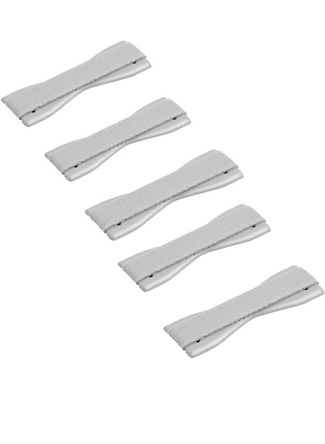 Taimi Pack of 5 Silver Finger Grip Holder for Mobile Phones and Tablets Secure and Stylish  - Image 1