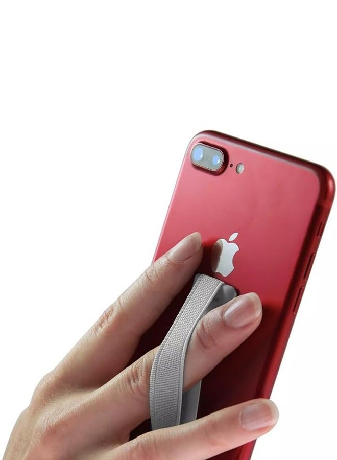 Taimi Pack of 5 Silver Finger Grip Holder for Mobile Phones and Tablets Secure and Stylish  - Image 4