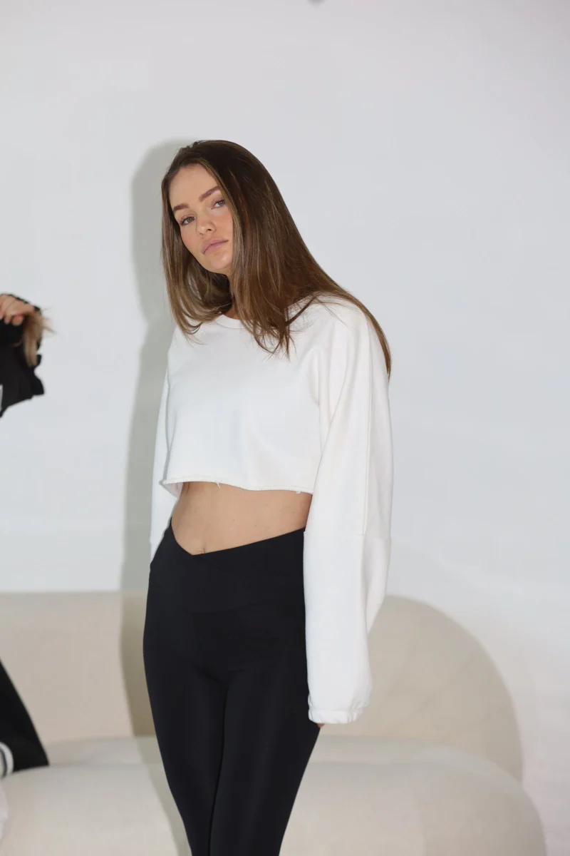  swtz RELAXED CROP JUMPER STATEMENT