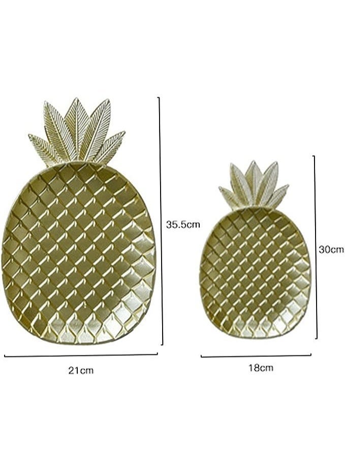 Premium Gold Pineapple Serving Tray – A Unique Touch for Your Special Gatherings - Image 3
