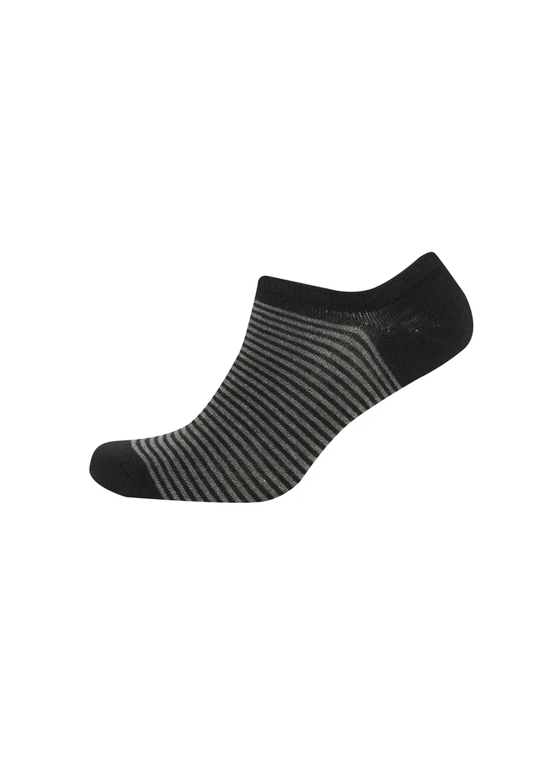 ديفاكتو Invisible 5-Pack Cotton Sneaker Socks