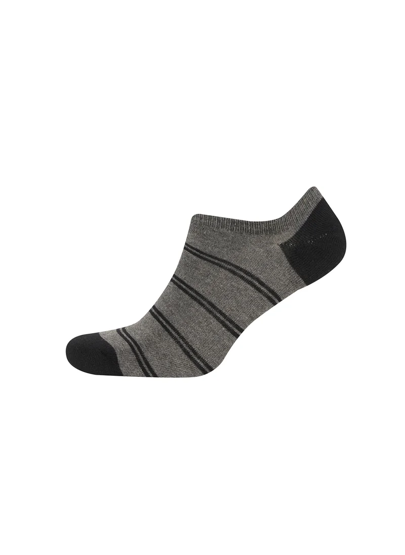 ديفاكتو Invisible 5-Pack Cotton Sneaker Socks