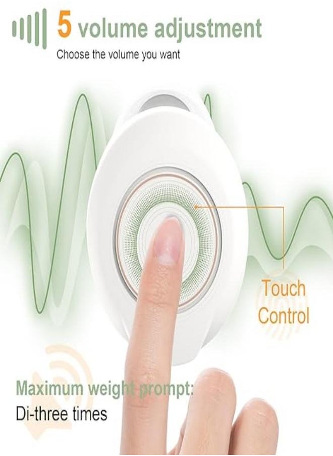 Hearing aid hearing aid amplifier for the elderly and adults, mini invisible hearing aid, long-lasting sound amplifier (white)