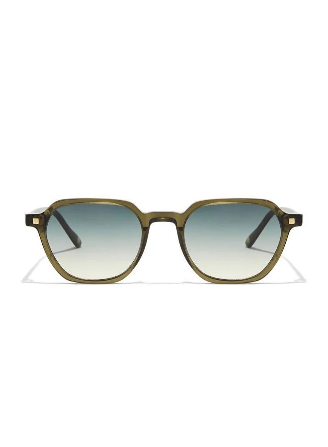 30Sundays River,Women Sunglasses, Geometric Sunglasses, UV Protection: UV400 (Green,Green)