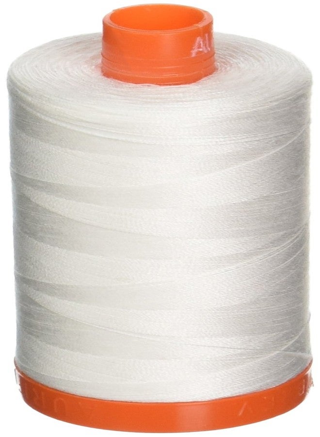 Aurifil 50wt Cotton 1,422yd - Natural White - Image 1