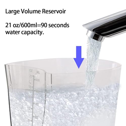 MIHAUS Replacement Parts for Waterflosser Oral Irrigator Dental Aquarius Compatible with Waterpic WP-660 WP-662 WP-670 WP-672 WP-665 WP-667 WP-663 WP-668 Reservoir Gasket Valve - Image 2